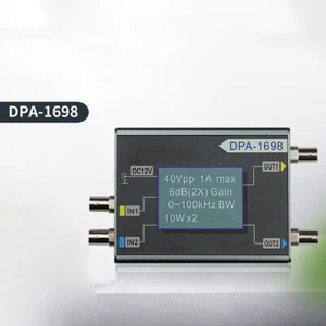 Amplificador de potencia de 2 canales para DPA-1698 40V 0~100KHz función DDS generador de señal - Imagen 1 de 4