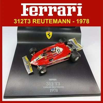 FERRARI 312 T3 REUTEMANN 1986 COLLECTION UFFICIALE SCALA 1:43 (C178) - Immagine 1 di 4