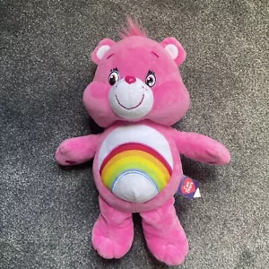 Care Bear RAINBOW BEAR Plush Cuddly Soft Toy Teddy - Picture 1 of 6