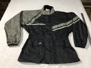 Tour Master Jacket Mens L 44 Black Gray Zipper Long Sleeve Pockets - Picture 1 of 15