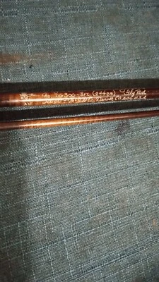 Vintage Wright & McGill Eagle Claw Denco DG300 Graphite 8' Fly Rod Line Size 7 - Image 1 of 3
