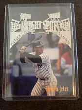 1996 Topps Laser  BrigHt Spots   #B2 Derek Jeter Rare Rookie Insert