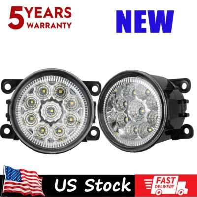 Par de luces antiniebla LED para parachoques delantero para Mitsubishi Mirage 2017-2020 kit de luces de conducción Foto 1 de 4