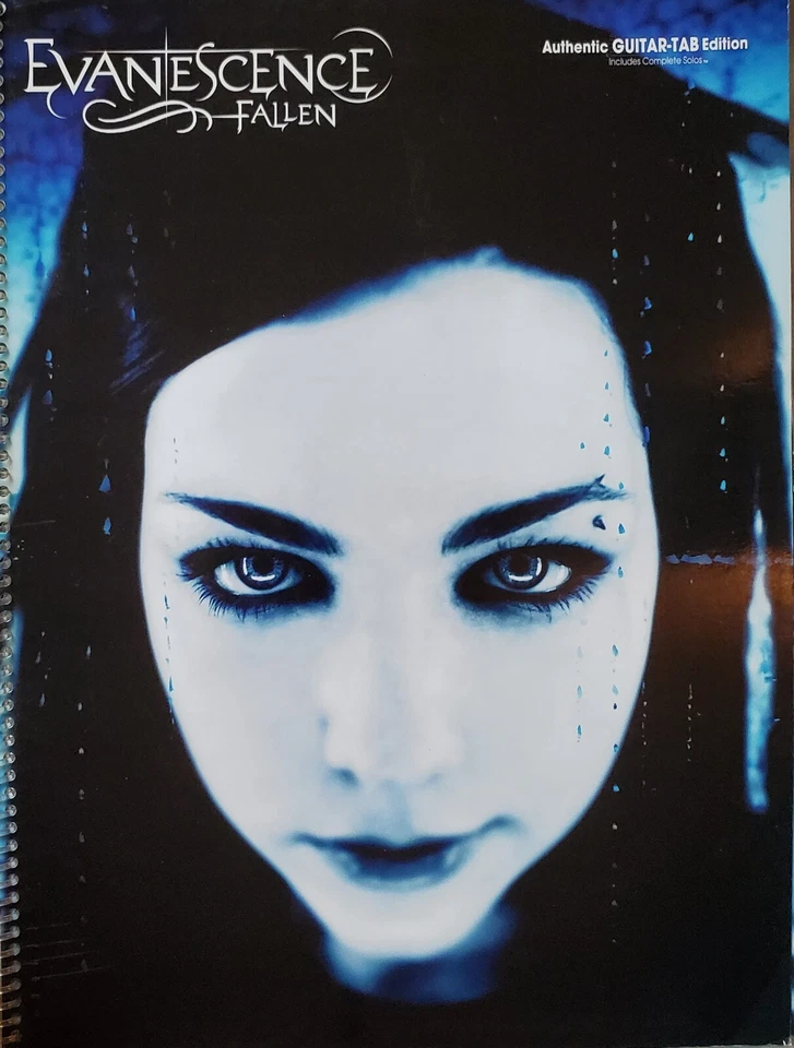 Evanescence Fallen Guitar Tab Piano Sheet Music Book g3 - Image 1 of 4