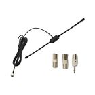 Adhesive Wall Mounting FM Radio Antenna Dipole Aerial for Stereo Receivers