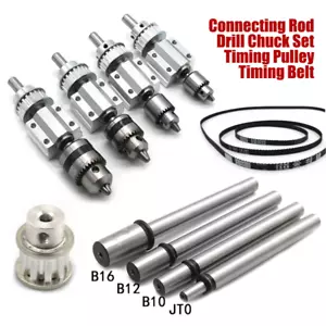 Drill Chuck Connecting Rod Kit for Woodworking DIY Bench Drill Saw Cutting Tools - Picture 1 of 14