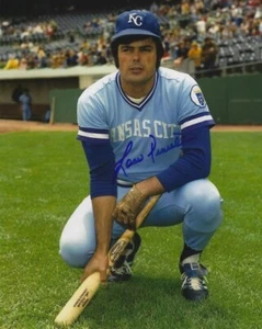 Autographed 8x10 LOU PINIELLA Kansas City Royals photo w/Show Ticket - Picture 1 of 1