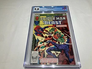 Marvel Team-Up 124 CGC 9.8 NM/M White Pages Bronze Age Beast Spider-Man 1982 - Picture 1 of 15