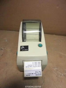 Zebra LP2824 USB Direct Thermal 56 mm Label Printer Drucker TESTED OK + PSU - Afbeelding 1 van 4
