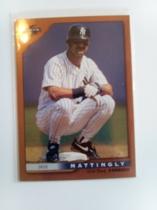 1996 Score Dugout Collection Series 1 Don Mattingly #8