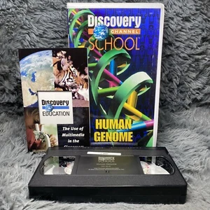 Discovery Channel School Assignment Discovery Human Genome VHS Tape Educational - Picture 1 of 9