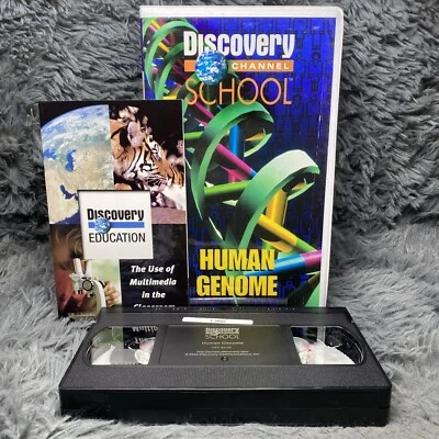 Discovery Channel School Assignment Discovery Human Genome VHS Tape Educational - Image 1 of 4