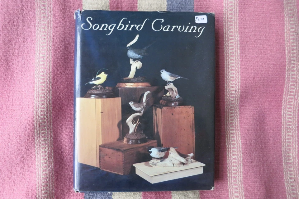Rosalyn Leach Daisey SONGBIRD CARVING Illustrated Schiffer 1986 Hardcover DJ - Bild 1 von 4