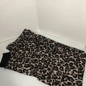 Pretty Soft Lounge Isotoner Leopard Legging 2X Curvy Body Shape - Picture 1 of 9