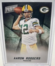 Aaron Rodgers 2015 Panini Black Friday Thick Stock #'d /50 - Green Bay Packers