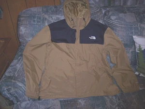 Men XL North Face Jacket Antora Waterproof Windproof Hooded Jacket Non Insulated - Picture 1 of 9