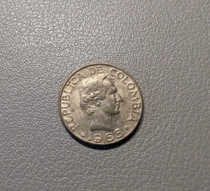 Moneda de 10 centavos Colombia 1968 - Imagen 1 de 2