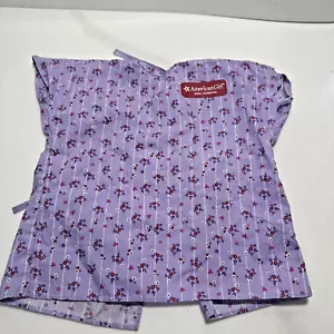 America Girl Bitty Baby Puppe lila Blumen Krankenhauskleid - Bild 1 von 6