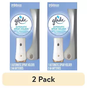 (2 pack) Automatic Spray Holder, Battery-Operated Air Freshener Spray, 10.2 oz - Picture 1 of 24