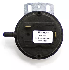 Presostato de Cleveland Controls, reemplaza Nordyne 632444R 1.74" 20984 - Imagen 1 de 2