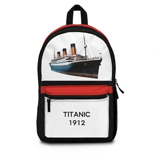 Titanic Backpack: Lightweight, Waterproof, Adjustable Straps Travel Bag - Picture 1 of 6