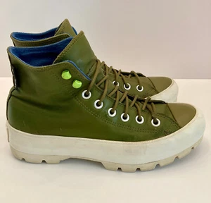 Converse Chuck Taylor Lugged Goretex Grün Plateau Sneaker Stiefel Damen 8,5 M - Bild 1 von 13