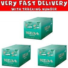 Puntas de filtro Rizla Mentol extra delgado 5,7 mm 3 caja completa 60 paquetes x 120 filtros