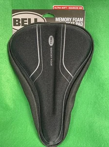 💥Bell Bicycle Bike Ultra Soft Memory Foam Seat Pad Ergonomic Channel Anti-Slip - Picture 1 of 2