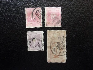 GRECE - timbre yvert/tellier n° 102 x2 103 105 obl (A85) - Picture 1 of 2