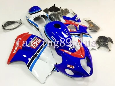 Blue White Red ABS Injection Fairing Kit Fit for Busa 1997-2007 GSXR1300 Gen 1 - Image 1 of 4