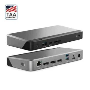 AU SELLER Alogic MX3 USB-C Triple 4K Docking Station w/ 130w PSU + USBC -TESTED - Bild 1 von 8