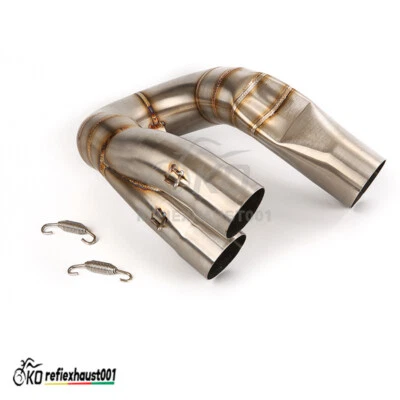 Sistema de escape modificado tubo de enlace medio para Ducati Hypermotard 950SP 2019-2021 Foto 1 de 4