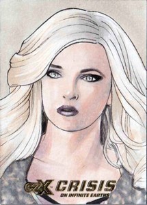 CZX Crisis On Infinite Earths Alex Mines Artist Proof Killer Frost Sketch Card