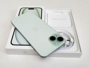 Apple iPhone 15 Plus - Green - 256GB - PRISTINE - NEW/OTHER + Warranty - F122