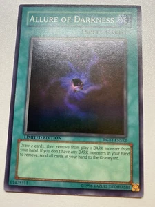 Yugioh Misprint Allure Of Darkness Limited Edition Super Rare RGBT-ENSE2 HP - Picture 1 of 24