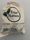True Nature Silicone Food Covers In Cloth  Bag NEW