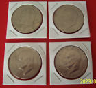 LOT OF 4 U.S. DOLLAR COINS 1971, 1972, 1974 & 1977 - CIRCULATED