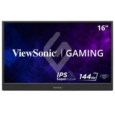 Viewsonic VX1654 15.6" FullHD 144Hz USB-C PD60W FreeSync Portable Gaming monitor - Image 1 of 4