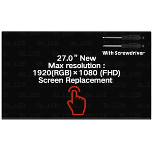 27.0" for 27-D0080 27-D0230Z All-in-one FHD LCD Touch Screen Display Panel 30Pin - Picture 1 of 6