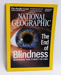 National Geographic Magazine-September 2016-Curing Blindness-Ocean Warming-Maya - Imagen 1 de 4