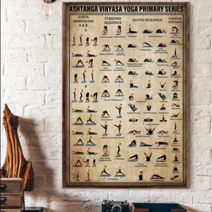 Póster de la serie primaria Ashtanga Vinyasa Yoga - Imagen 1 de 3