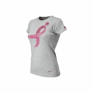 New Balance Komen Graphic Tee (S) RWT53166 Athletic Gray - Picture 1 of 1