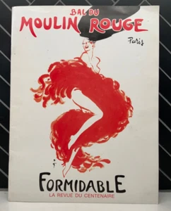 Formidable! Bal Du Moulin Rouge, Paris 1989 Program La Revue Du Centenaire - Bild 1 von 7