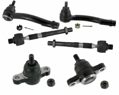 6 Pcs Inner Outer Tie Rods Lower Ball Joints For Hyundai Sonata XG300 XG350 Kia Foto 1 de 4