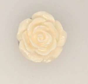 Botones Di-VO Click Botones Snap Rose Blanco - Imagen 1 de 1