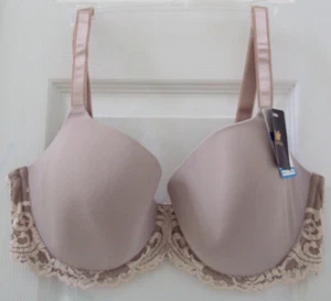 NEW TAG WACOAL 36D CAFE AU LAIT COLOR 'INSTANT ICON' T-SHIRT BRA #A853322 $65.00 - Picture 1 of 5