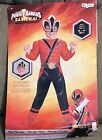 Red Samurai Power Rangers Muscle Toddler Costume Size 2T NWT