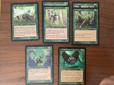 MTG Green Legions Lot 7x Including Rare Vexing Beetle NM/M 2003