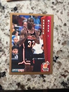 1992-93 Fleer Rookie Card Miami Heat Harold Mionor #369 - Bild 1 von 1