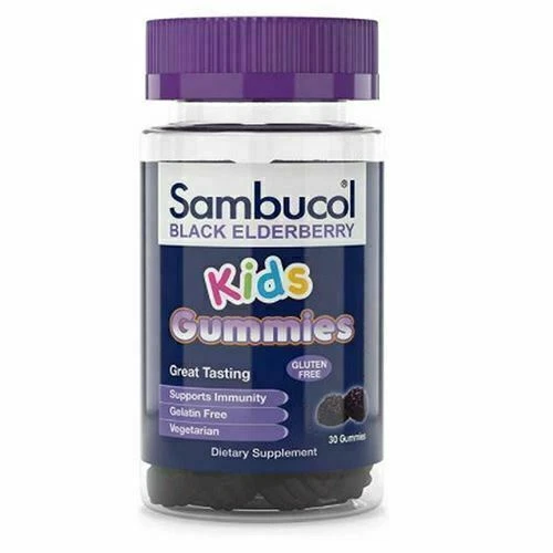 Gomitas Black Elderberry Kids 0 30 de Sambucol Foto 1 de 1